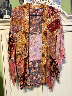 Spell & The Gypsy Floral Patchwork Kimono Revive